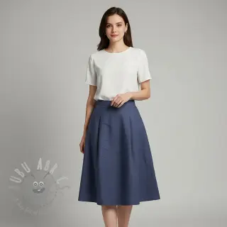 Voorgewassen linnen jeans