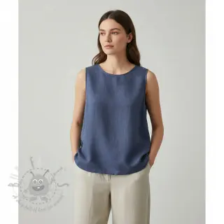 Voorgewassen linnen jeans