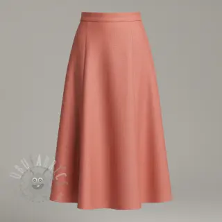 Voorgewassen linnen peach