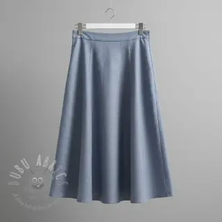 Voorgewassen linnen blue shadow