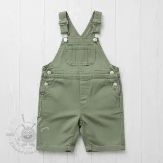 Voorgewassen linnen old green