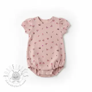 Dubbelgaas/mousseline Fruits cherry soft rose