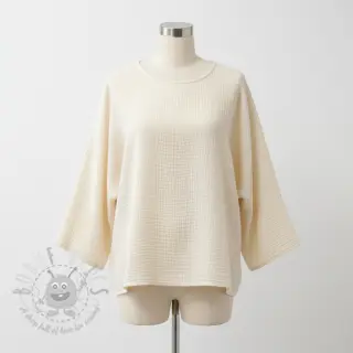 Dubbelgaas/mousseline SIMPLY NATURAL