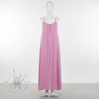 Dubbelgaas/mousseline light pink ORGANIC