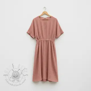 Dubbelgaas/mousseline blush ORGANIC