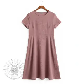 Dubbelgaas/mousseline light lilac