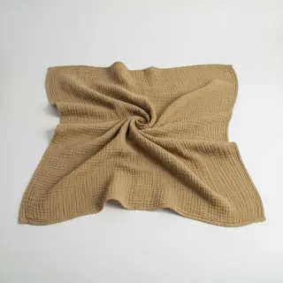 Dvojitá gázovina/mušelín beige