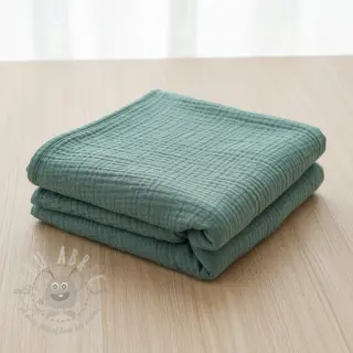 Dubbelgaas/mousseline green