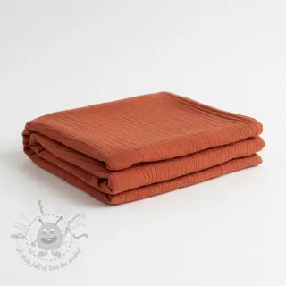 Dubbelgaas/mousseline terra ORGANIC