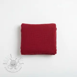 Dubbelgaas/mousseline red ORGANIC
