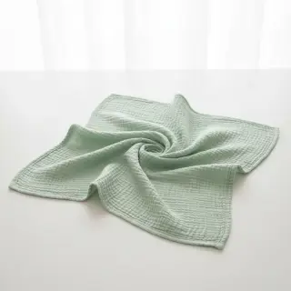 Dvojitá gázovina/mušelín mint ORGANIC