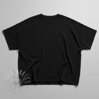 Dubbelgaas/mousseline black