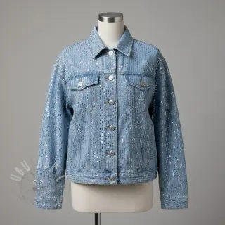 JEANS Punchy Sequins design En