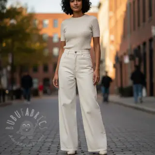 JEANS Denim white