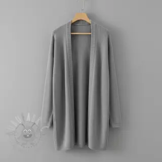Sweaterstof BABY KNIT light grey