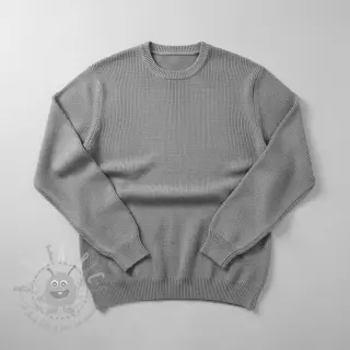 Sweaterstof BABY KNIT light grey