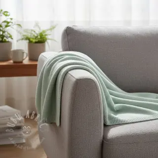 Sweaterstof BABY KNIT mint
