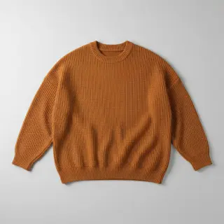 Svetrovina BIG KNIT brick