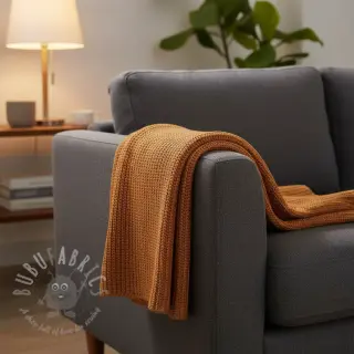 Sweaterstof BIG KNIT brick