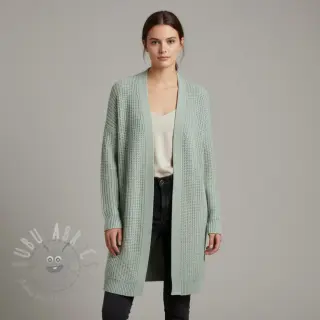 Sweaterstof BIG KNIT mint