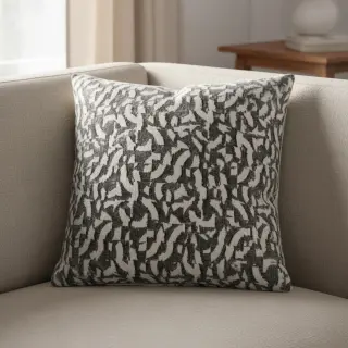 Pletenina jacquard Comfy Collage shapes grey
