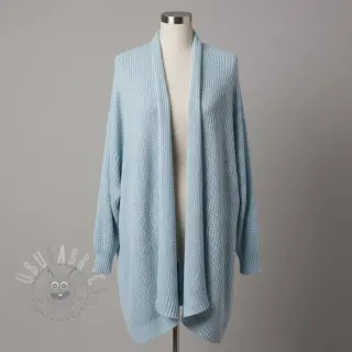 Sweaterstof BIG KNIT baby blue