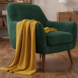 Svetrovina BIG KNIT yellow