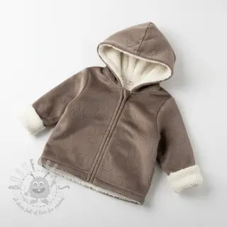 Babypluche TEDDY Bunny taupe