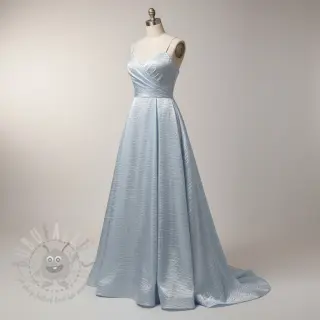 Satijn DION light blue