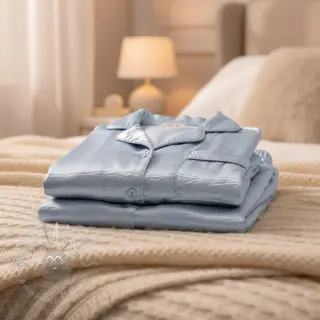 Satijn DION light blue