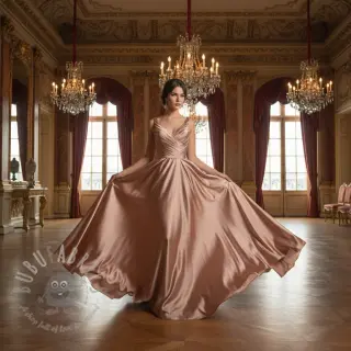 Satijn SOIVÉ rose gold