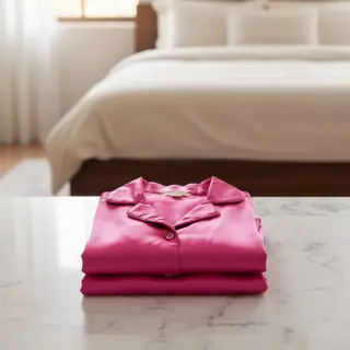 Satén pink