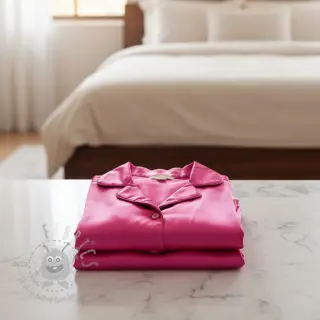 Satijn pink