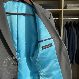 Satijn turquoise