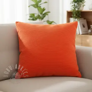 Ribfluweel HUGGY orange spicy