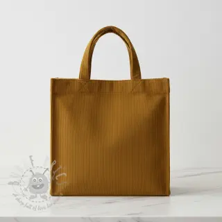 Ribfluweel HUGGY tabac