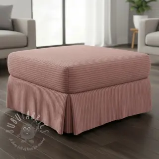 Ribfluweel FUTE bois de rose