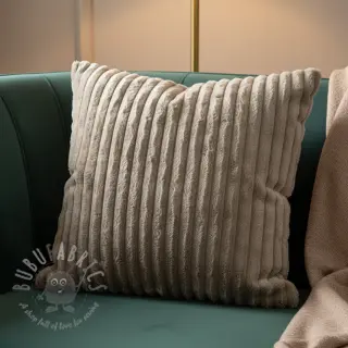 Ribfluweel HANNIBAL taupe
