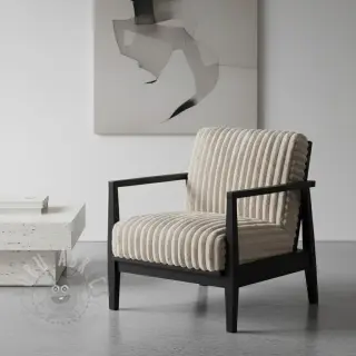 Ribfluweel HANNIBAL beige