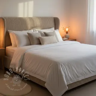 Ribfluweel HANNIBAL beige