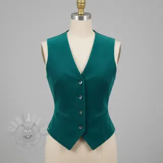 Babyrib cord petrol