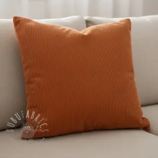 Ribfluweel 6W WASHED STRETCH brick