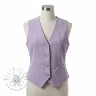 Ribfluweel 6W WASHED STRETCH lilac
