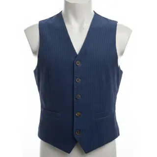 Menčester 6W WASHED STRETCH marine
