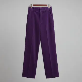 Menčester 6W WASHED STRETCH purple