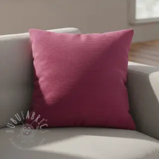 Ribfluweel 6W WASHED STRETCH fuchsia