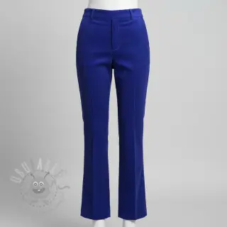 Ribfluweel 6W WASHED STRETCH cobalt