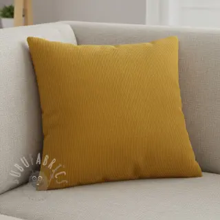 Ribfluweel 6W WASHED STRETCH ochre
