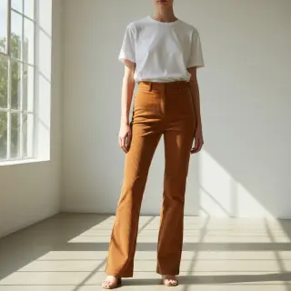 Menčester 6W WASHED STRETCH rust
