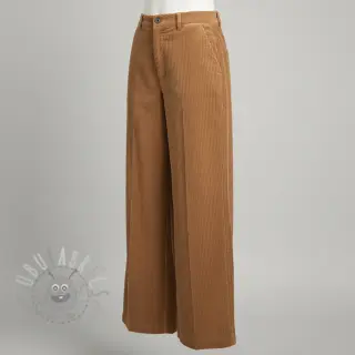 Ribfluweel 6W WASHED STRETCH camel